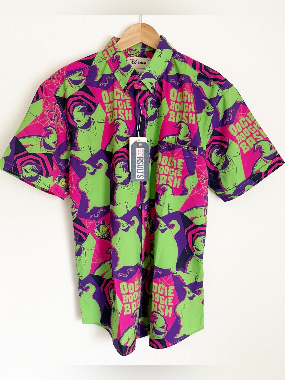 RSVLTS Disney California Adventure Oogie Boogie Bash Holiday Bright L New Tags